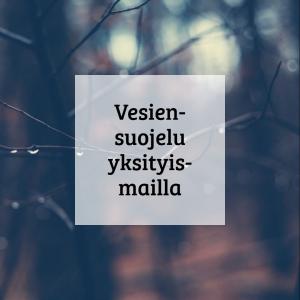 Kuvalinkki vesiensuojeluhanke yksityismailla toimintamallin esittelyyn